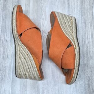 Women's Andrew Geller, Kimber Sandal sz 7.5 orange